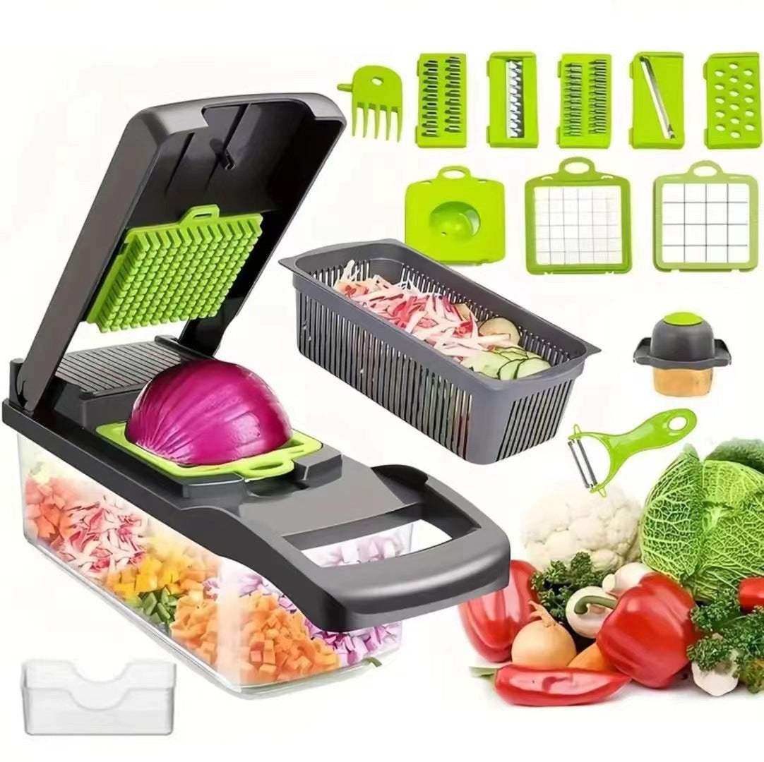 22-in-1 Multi-Function Vegetable Cutter Set – Faster Meal Prep, Every Day